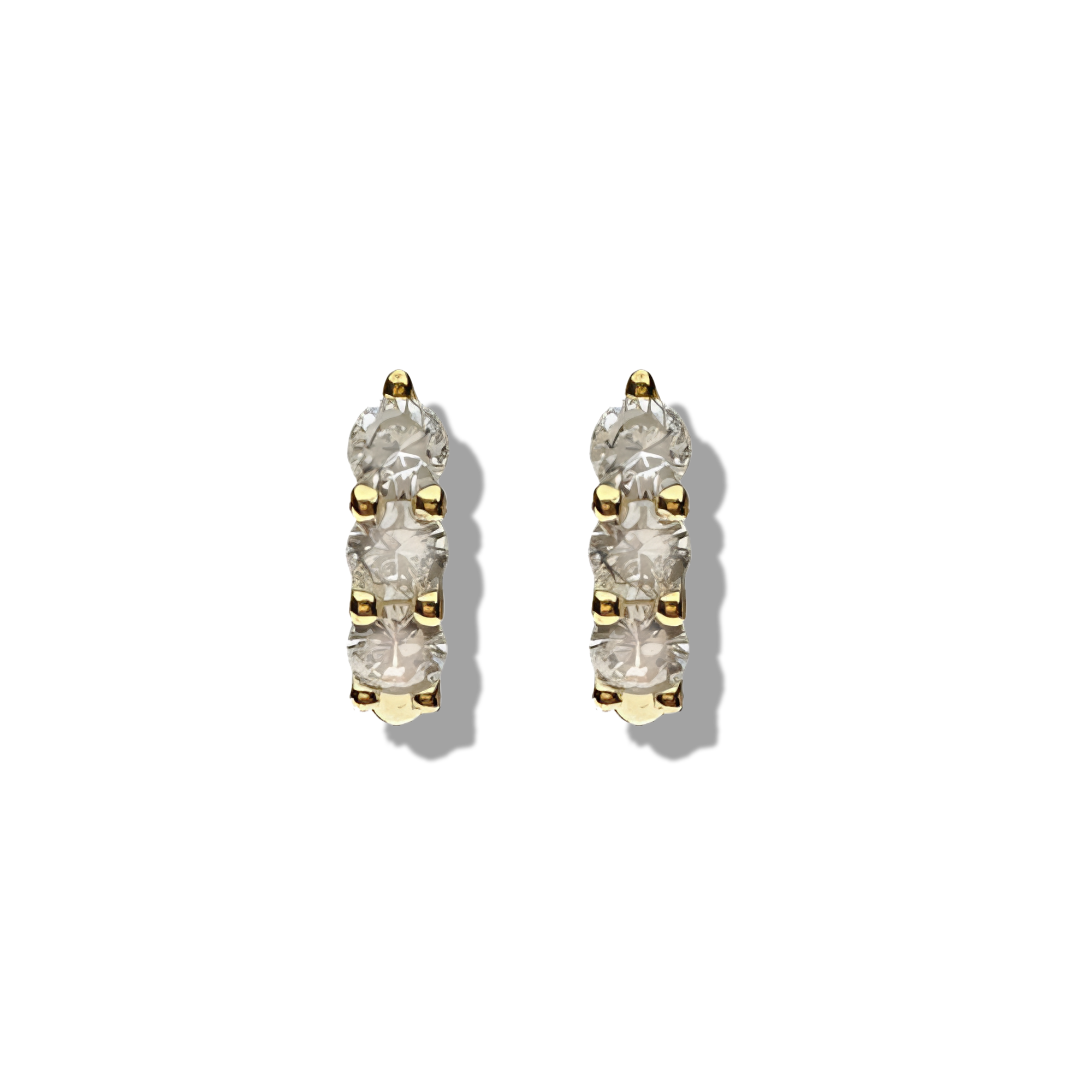 Zircon Half Hoops