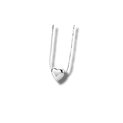 Gold Coated Heart Necklace