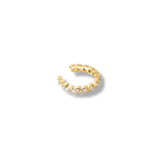Gold Zircon Ear Cuff