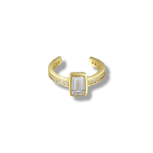 Moissanite Ear Cuff