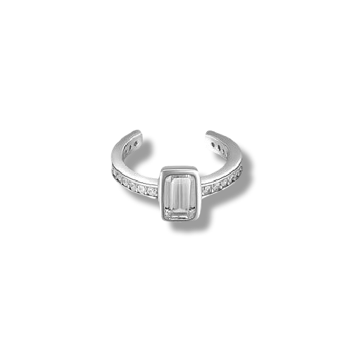 Moissanite Ear Cuff
