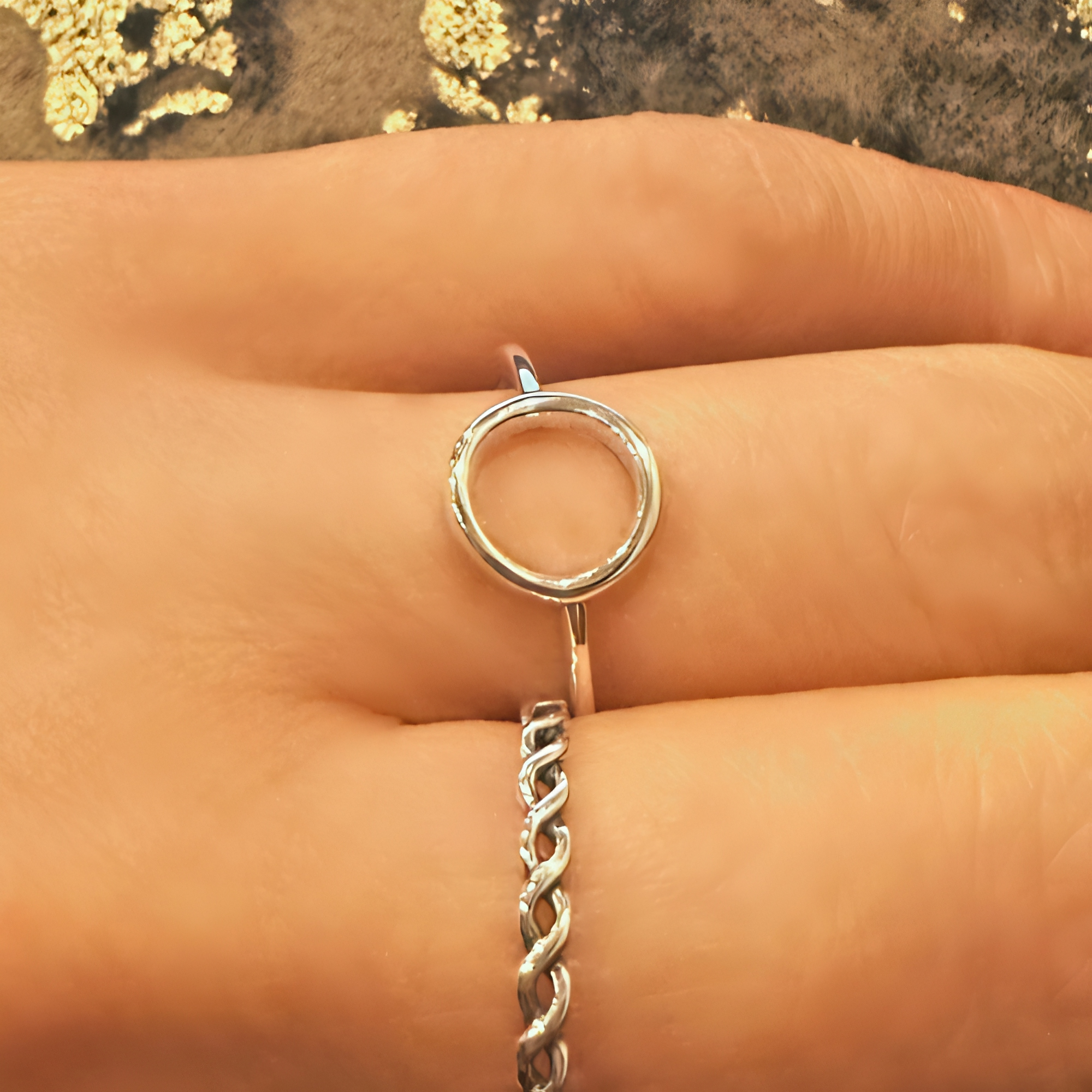 Silver Circle Ring